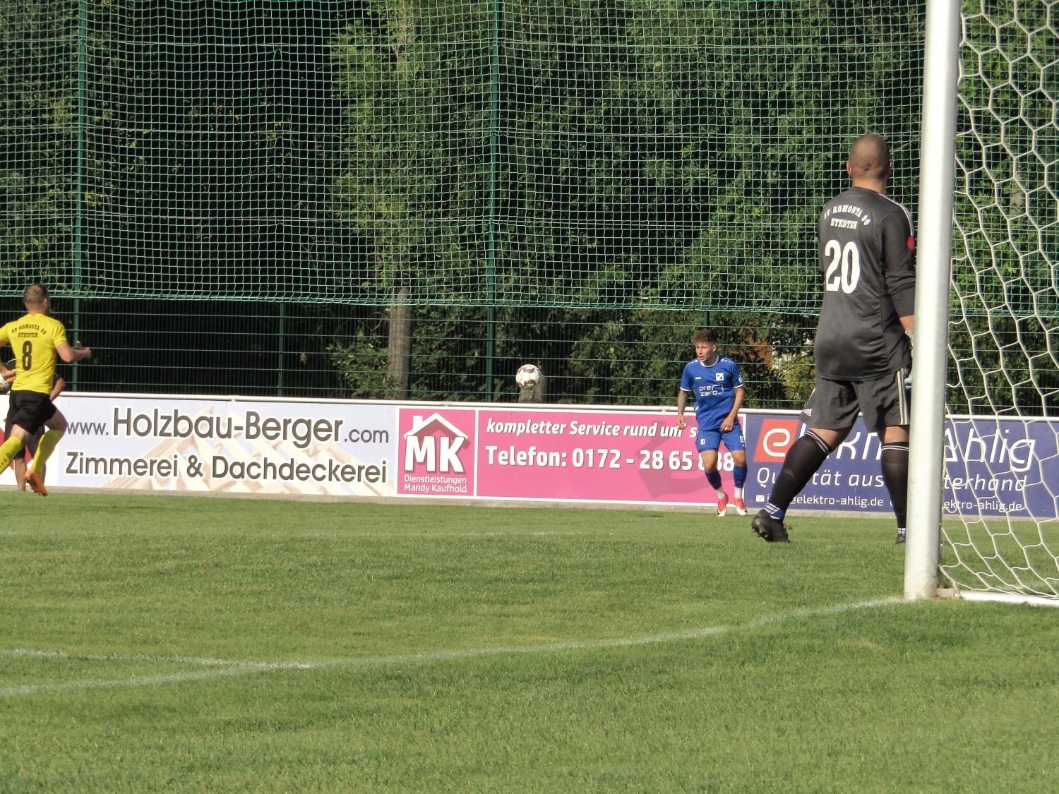 Bild: SV Romonta 09 Stedten - SV Blau-Weiß Zorbau 0:8 (0:4) - Stedtem38