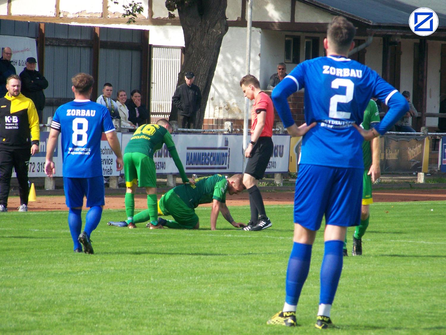 Bild: FC Einheit Rudolstadt - SV Blau-Weiß Zorbau 1:1 (1:0) - Rudolstadt004