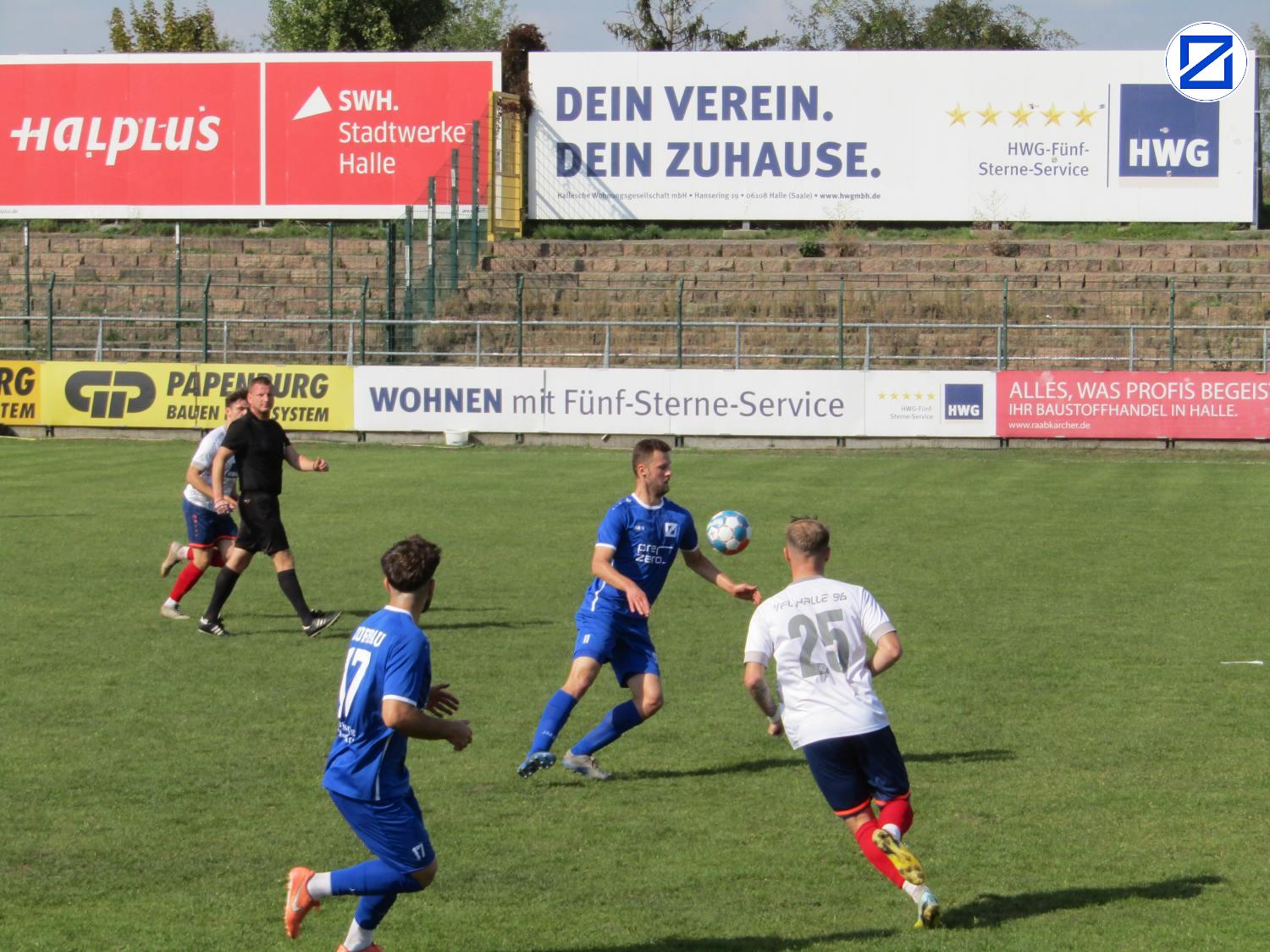 Bild: VfL Halle 96 - SV Blau-Weiß Zorbau 0:3 (0:0) - Vfl Halle001