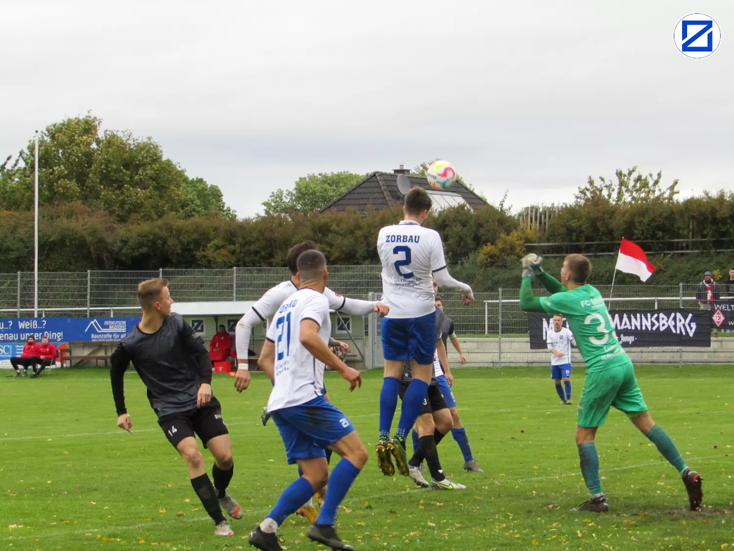 Bild: SV Blau-Weiß Zorbau - FC Einheit Wernigerode 3:0 (1:0) - Wernigerode009