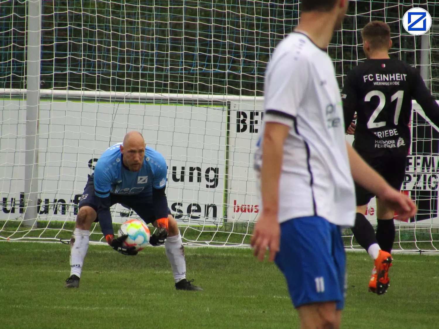 Bild: SV Blau-Weiß Zorbau - FC Einheit Wernigerode 3:0 (1:0) - Wernigerode013