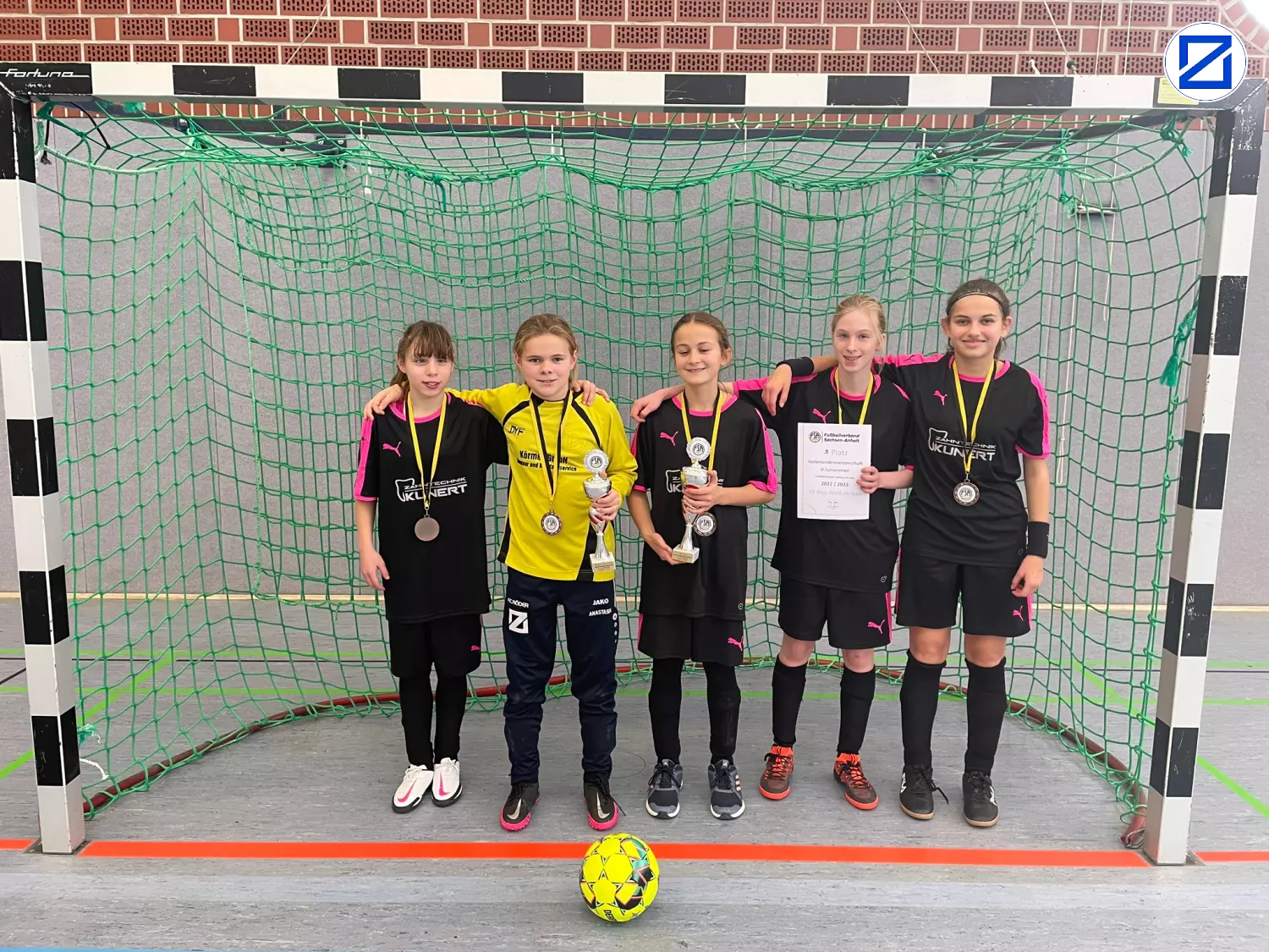 Bild: Hallenlandesmeisterschaft D-Juniorinnen - Futsal004