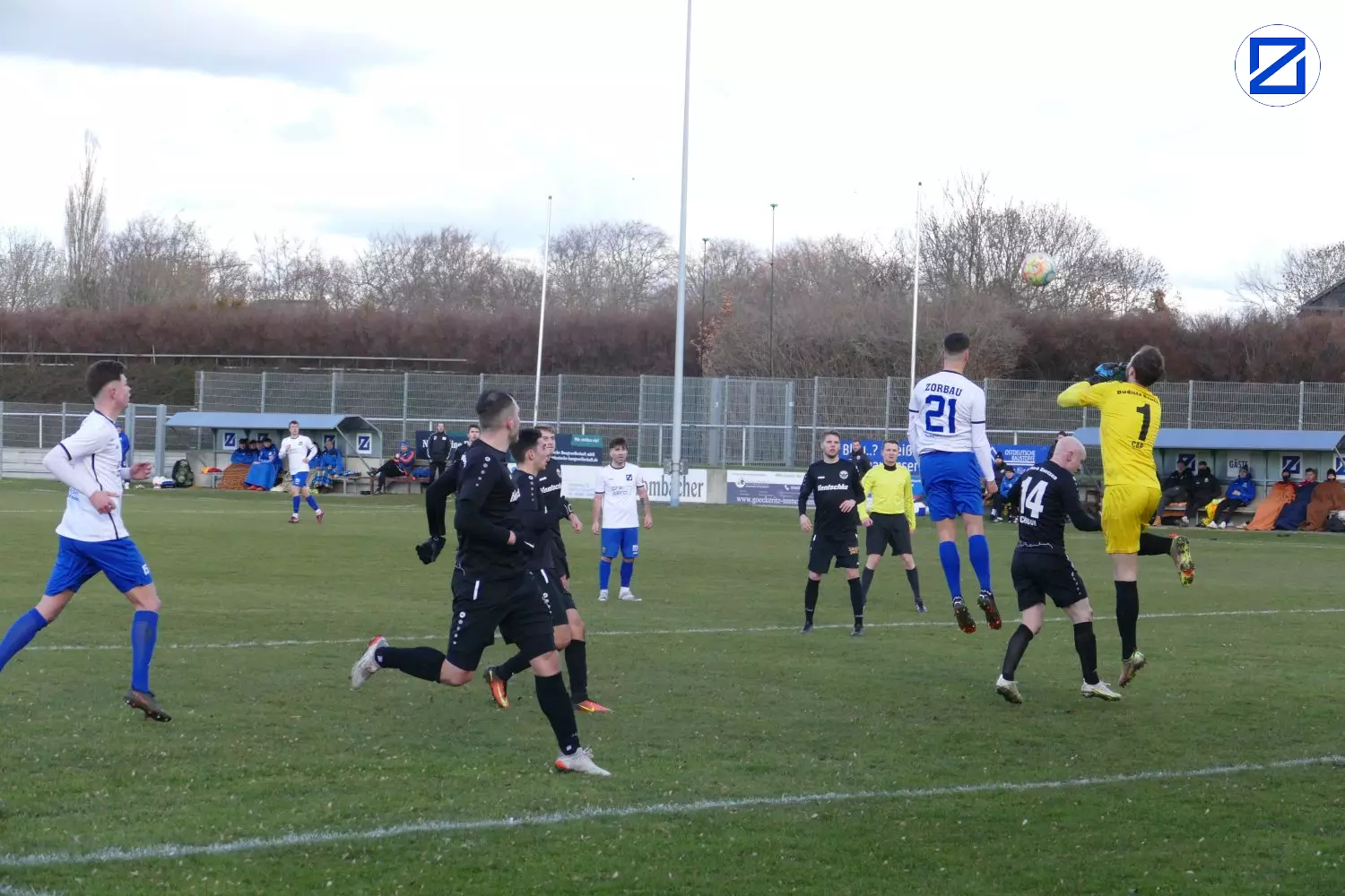 Bild: SV Blau-Weiß Zorbau – FSV Budissa Bautzen 1:2 (1:1) - Zorbau Bautzen037
