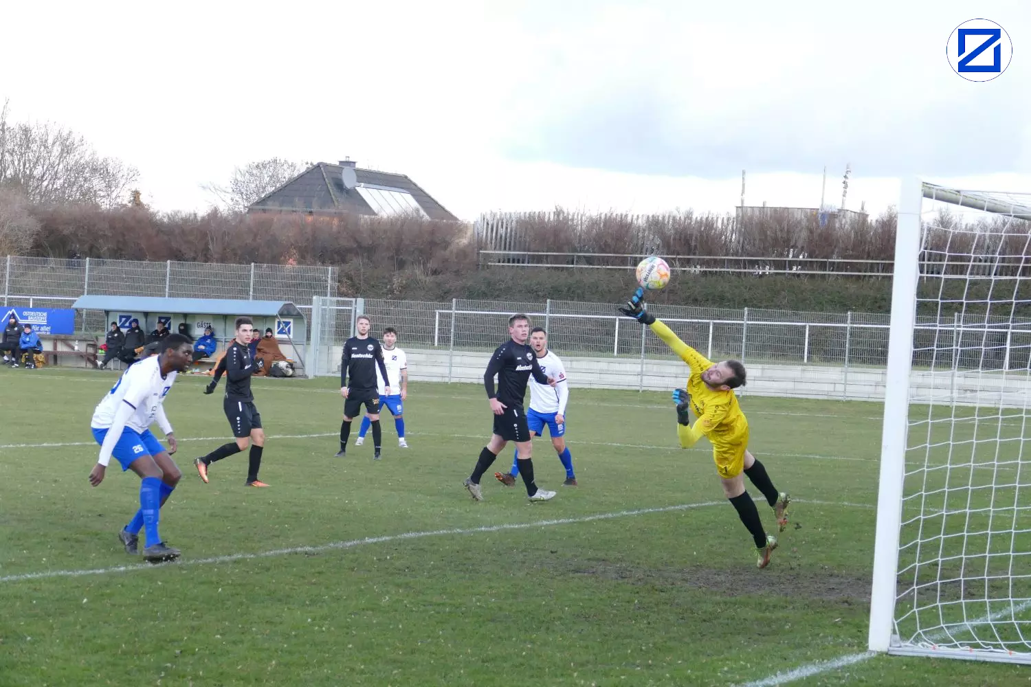Bild: SV Blau-Weiß Zorbau – FSV Budissa Bautzen 1:2 (1:1) - Zorbau Bautzen040