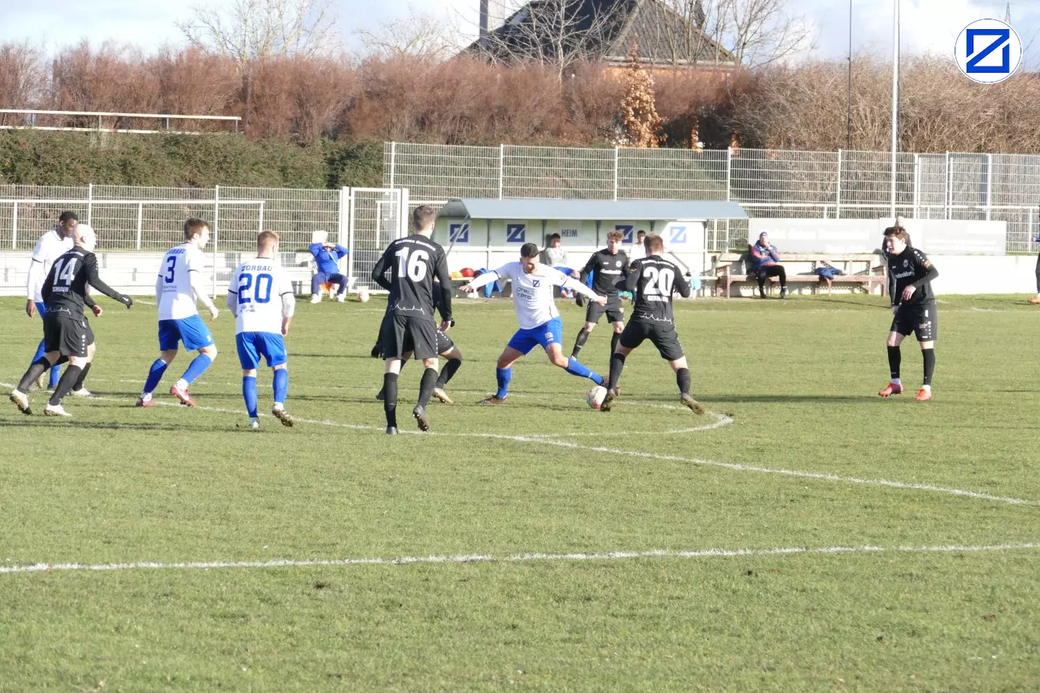Bild: SV Blau-Weiß Zorbau – FSV Budissa Bautzen 1:2 (1:1) - Zorbau Bautzen2015