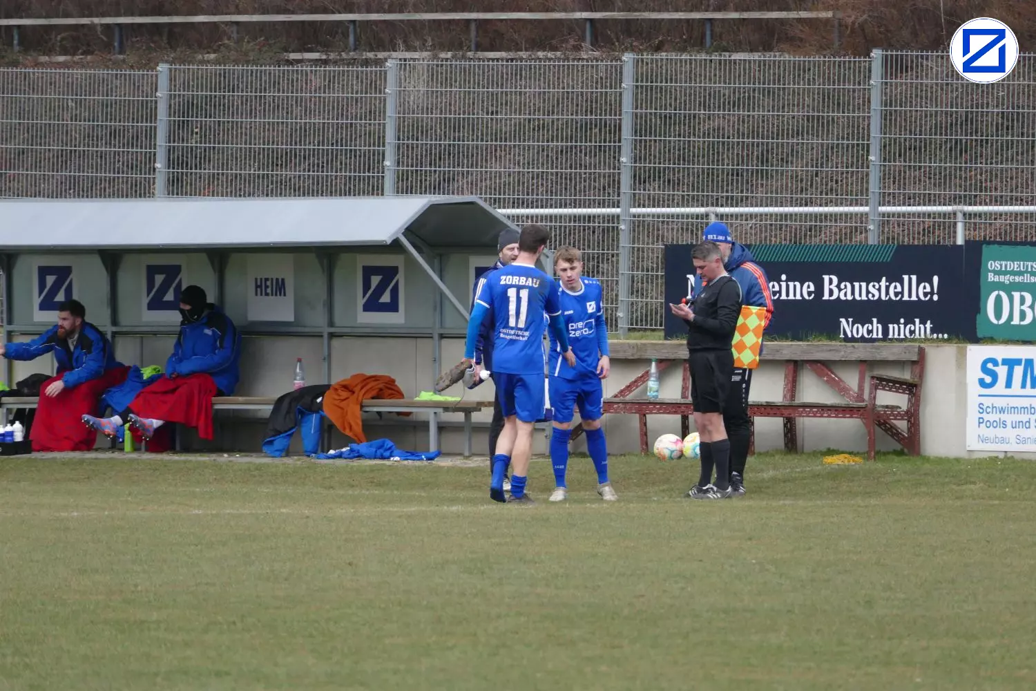 Bild: SV Blau-Weiß Zorbau - FC Einheit Rudolstadt 3:2 (1:1) - Zorbau Rudolstadt2023