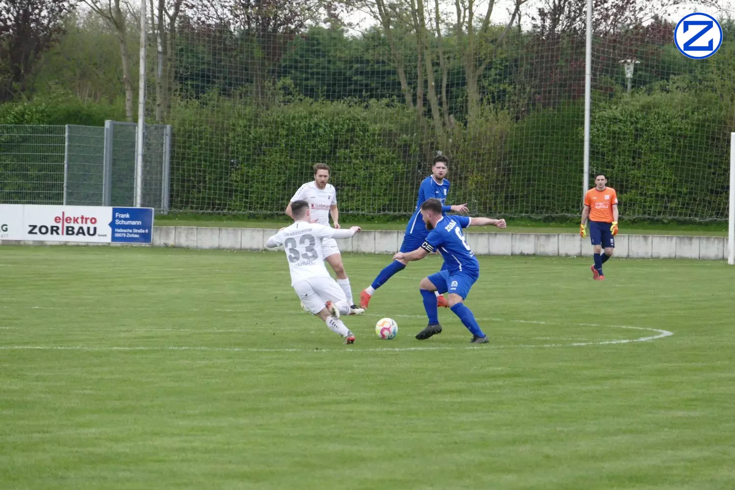 Bild: SV Blau-Weiß Zorbau - VfB Krieschow 1:6 (1:1) - Heimspiel045