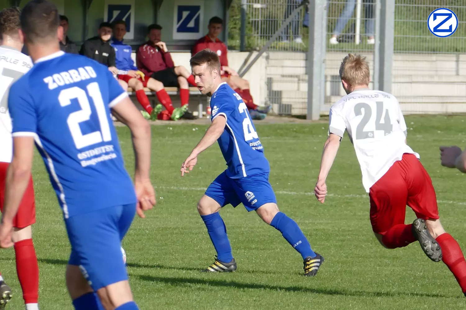 Bild: SV Blau-Weiß Zorbau - VfL Halle 1896 0:1 (0:0) - Zorbau Vfl Halle014