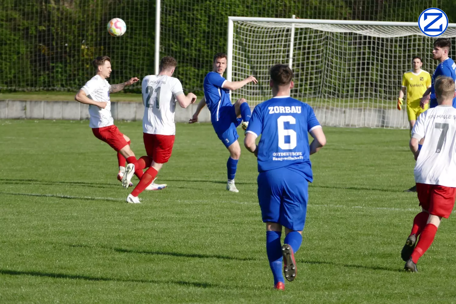 Bild: SV Blau-Weiß Zorbau - VfL Halle 1896 0:1 (0:0) - Zorbau Vfl Halle015