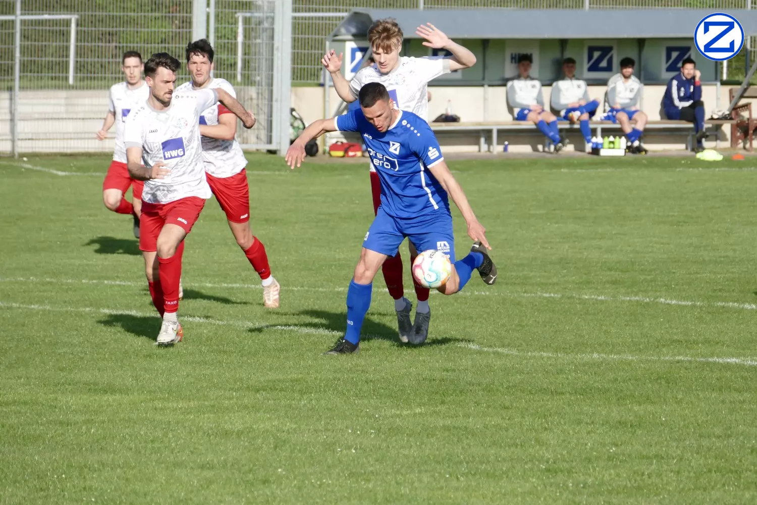 Bild: SV Blau-Weiß Zorbau - VfL Halle 1896 0:1 (0:0) - Zorbau Vfl Halle022