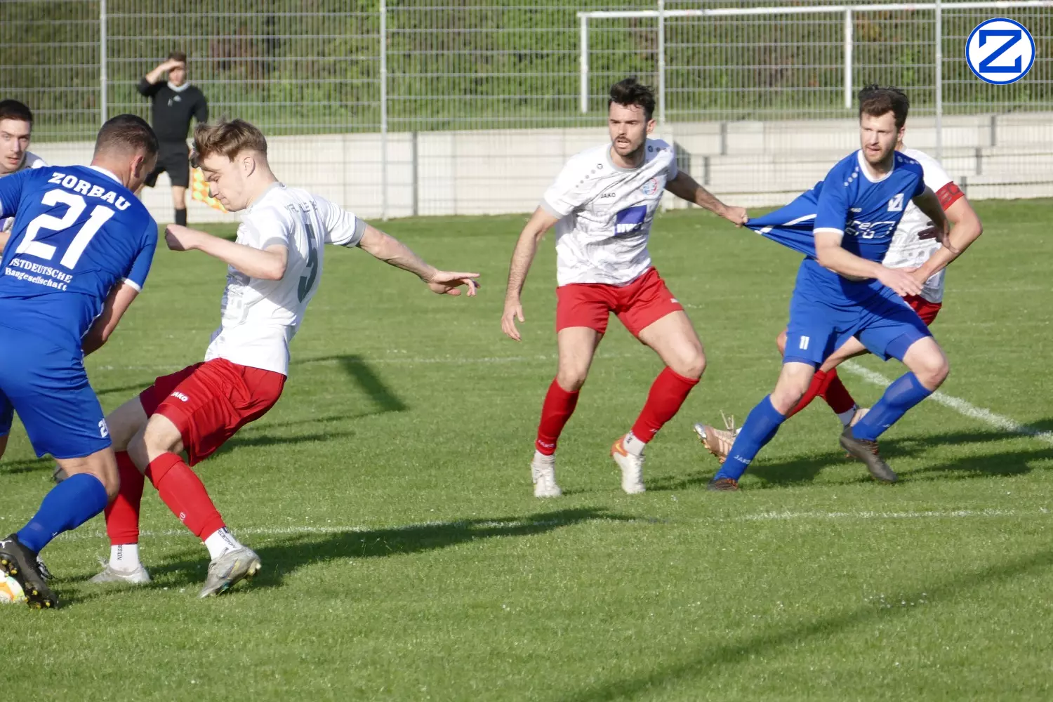 Bild: SV Blau-Weiß Zorbau - VfL Halle 1896 0:1 (0:0) - Zorbau Vfl Halle024