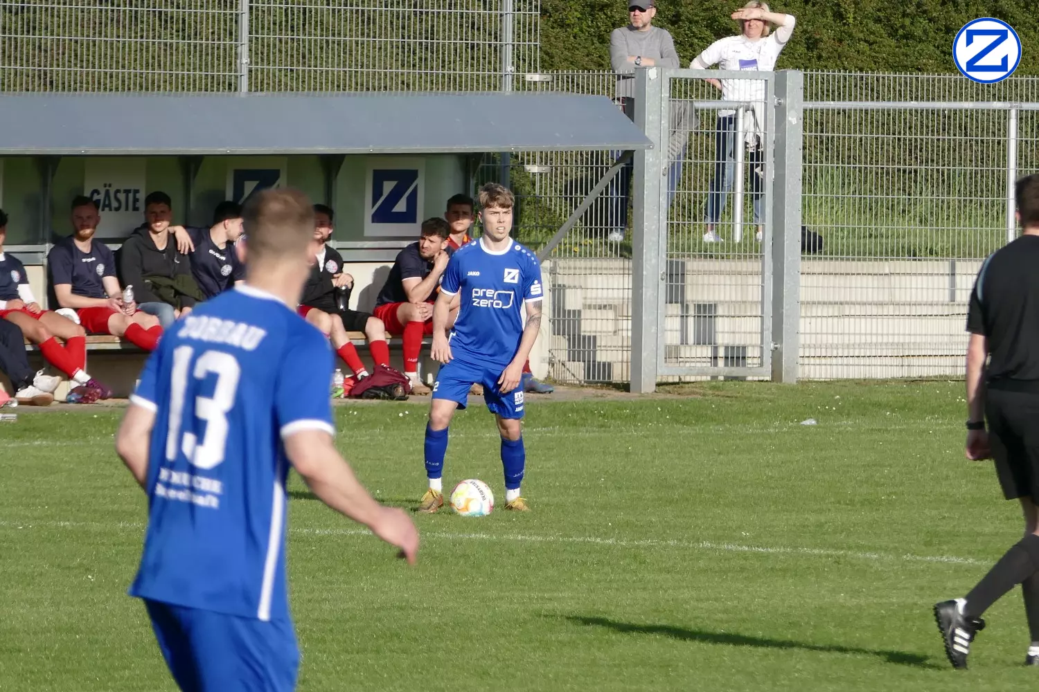 Bild: SV Blau-Weiß Zorbau - VfL Halle 1896 0:1 (0:0) - Zorbau Vfl Halle026