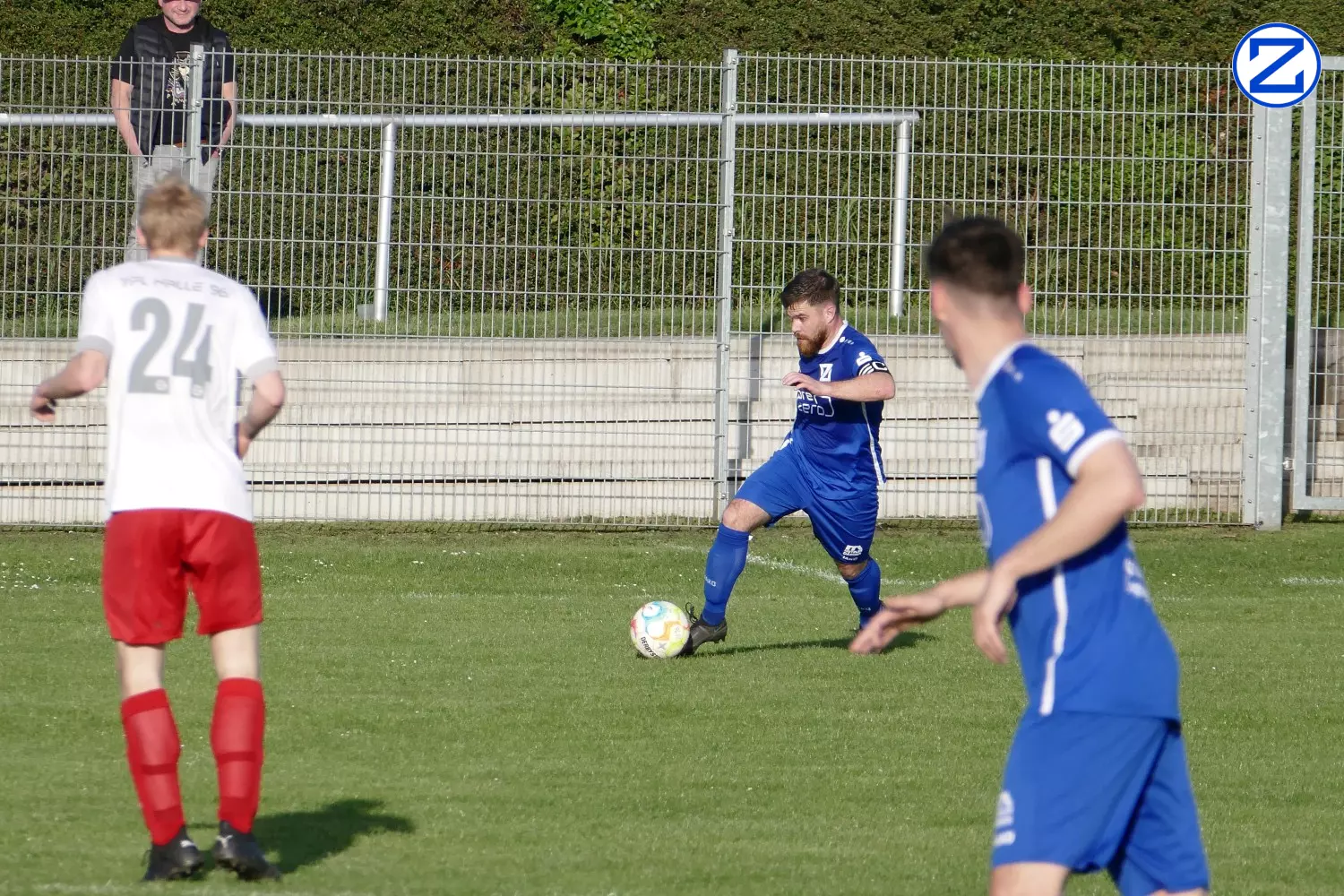 Bild: SV Blau-Weiß Zorbau - VfL Halle 1896 0:1 (0:0) - Zorbau Vfl Halle041