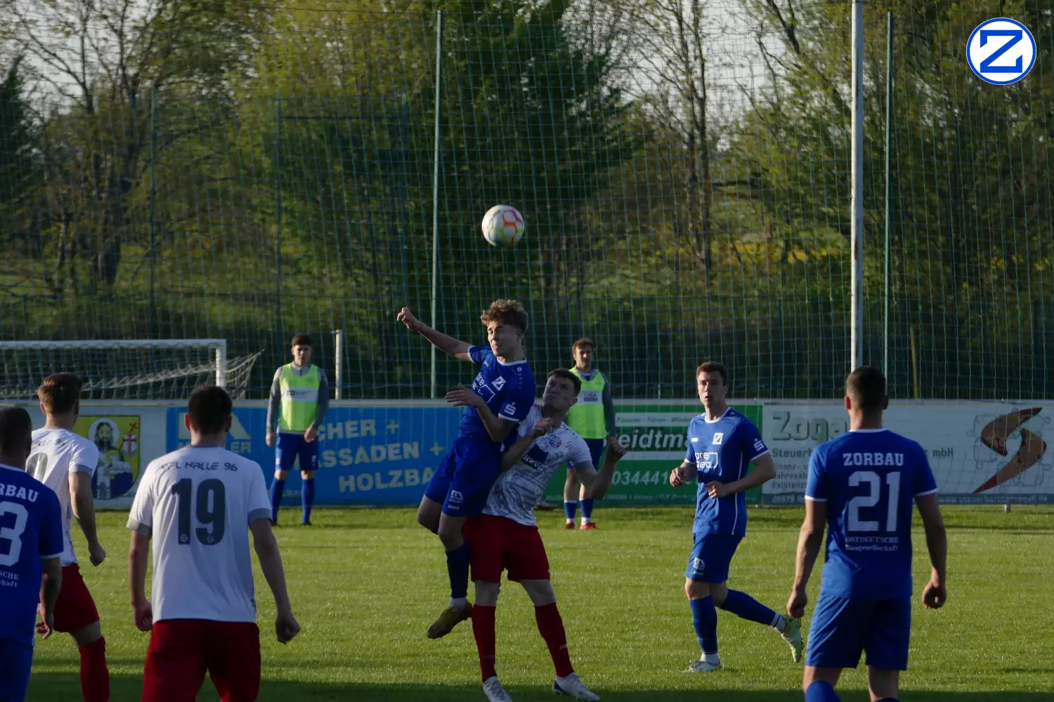 Bild: SV Blau-Weiß Zorbau - VfL Halle 1896 0:1 (0:0) - Zorbau Vfl Halle049
