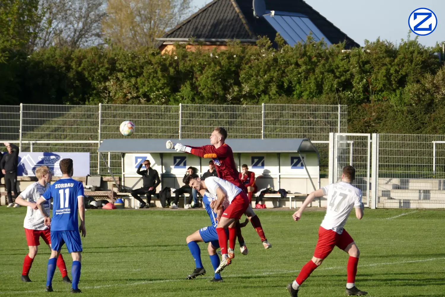 Bild: SV Blau-Weiß Zorbau - VfL Halle 1896 0:1 (0:0) - Zorbau Vfl Halle050