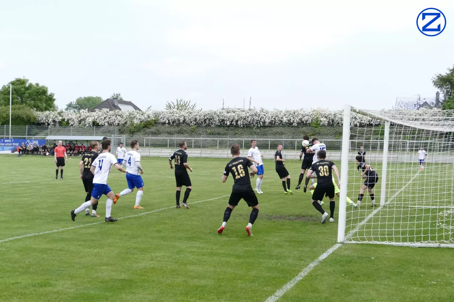 Bild: SV Blau-Weiß Zorbau - SV Freital 0:2 (0:1) - Zorbau Freital019