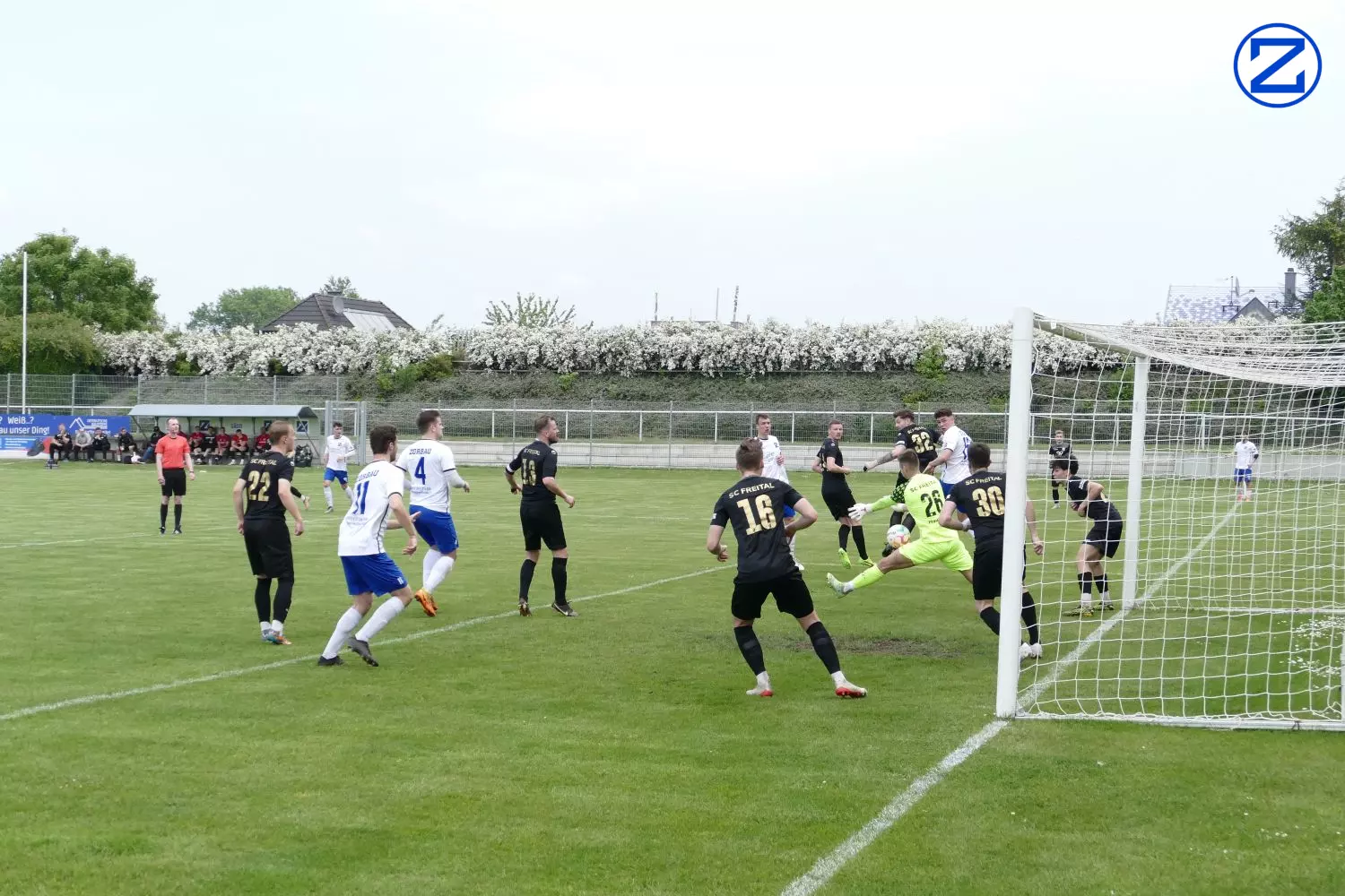 Bild: SV Blau-Weiß Zorbau - SV Freital 0:2 (0:1) - Zorbau Freital020