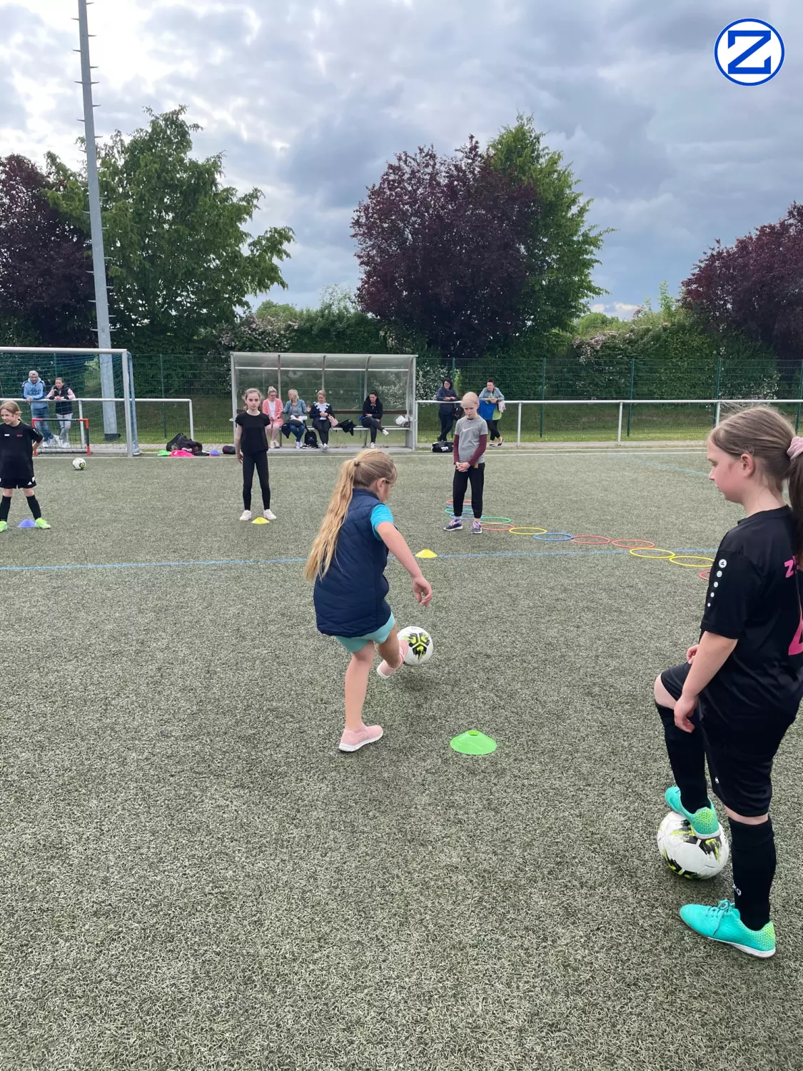 Bild: Tag des Mädchenfußball am 02.06.2023 in ZORBAU - Zorbau001