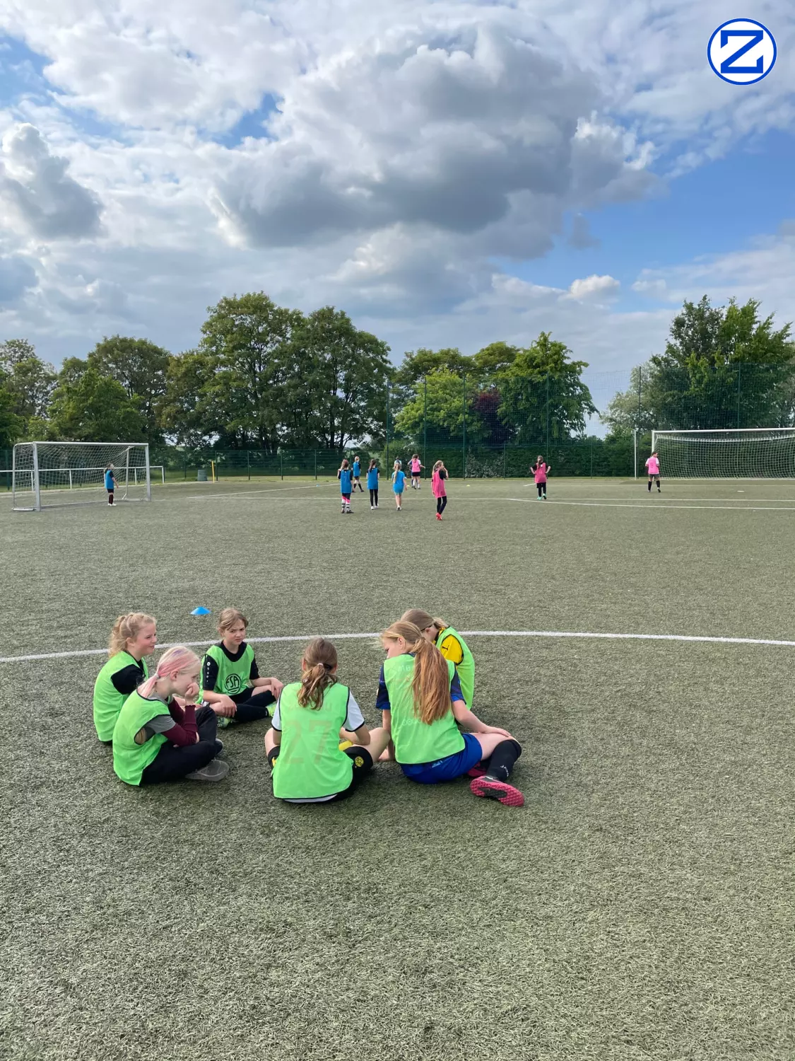 Bild: Tag des Mädchenfußball am 02.06.2023 in ZORBAU - Zorbau003