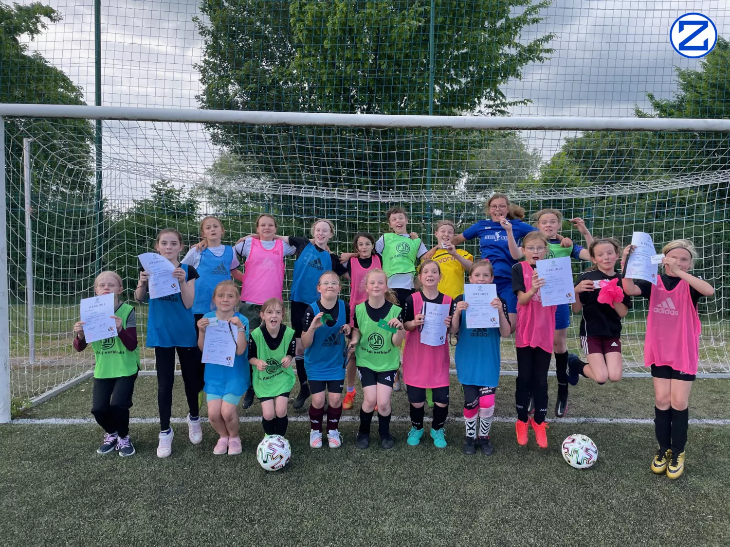 Bild: Tag des Mädchenfußball am 02.06.2023 in ZORBAU - Zorbau004