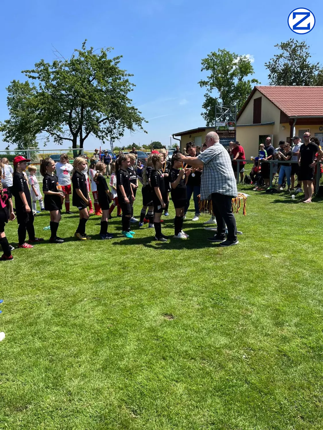 Bild: 1. Auftritt der E/F-Juniorinnen - Zorbau005