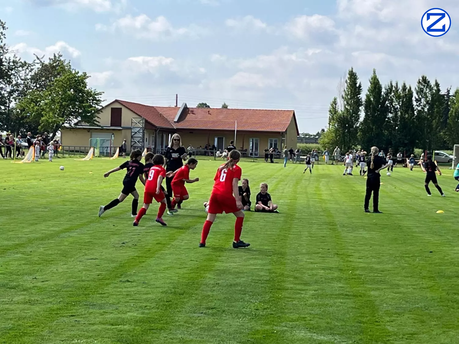 Bild: 1. Auftritt der E/F-Juniorinnen - Zorbau007