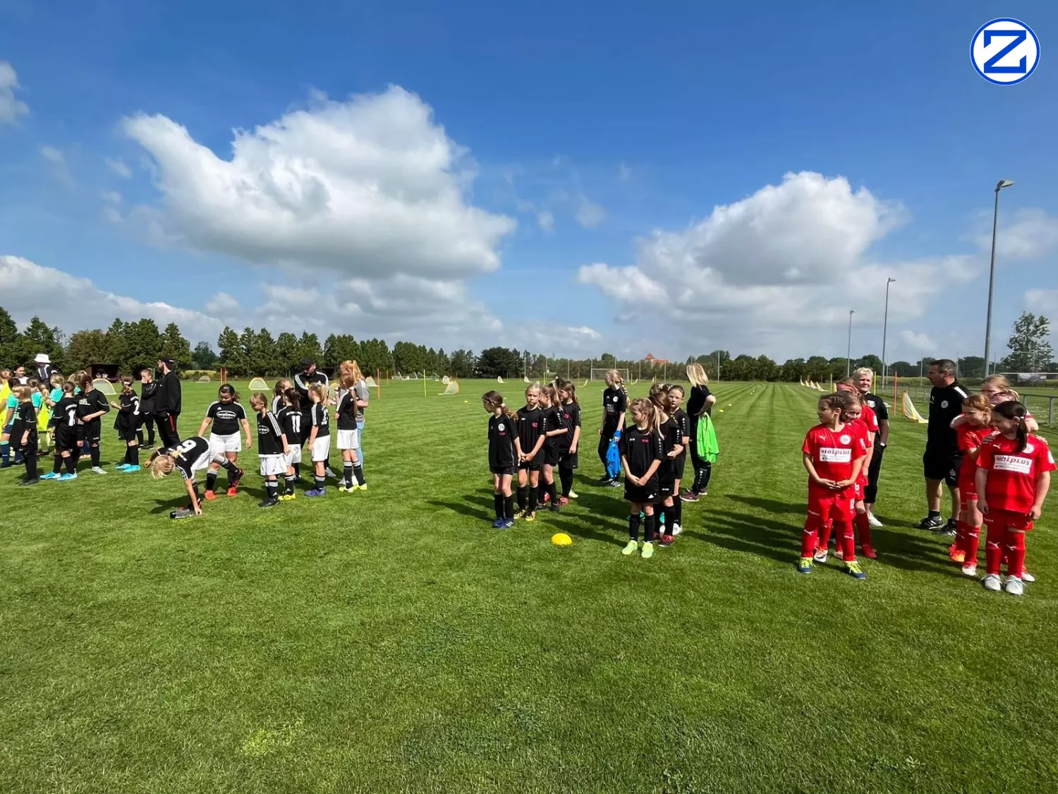Bild: 1. Auftritt der E/F-Juniorinnen - Zorbau012
