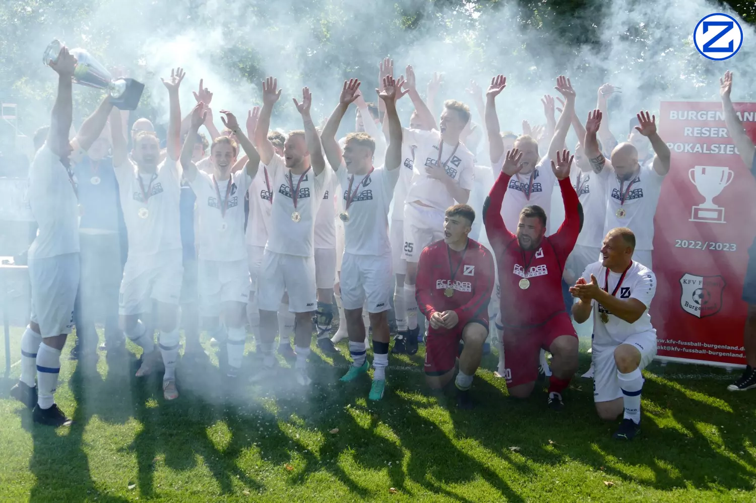 Bild: Zweite holt Reservepokal - Zweite2025