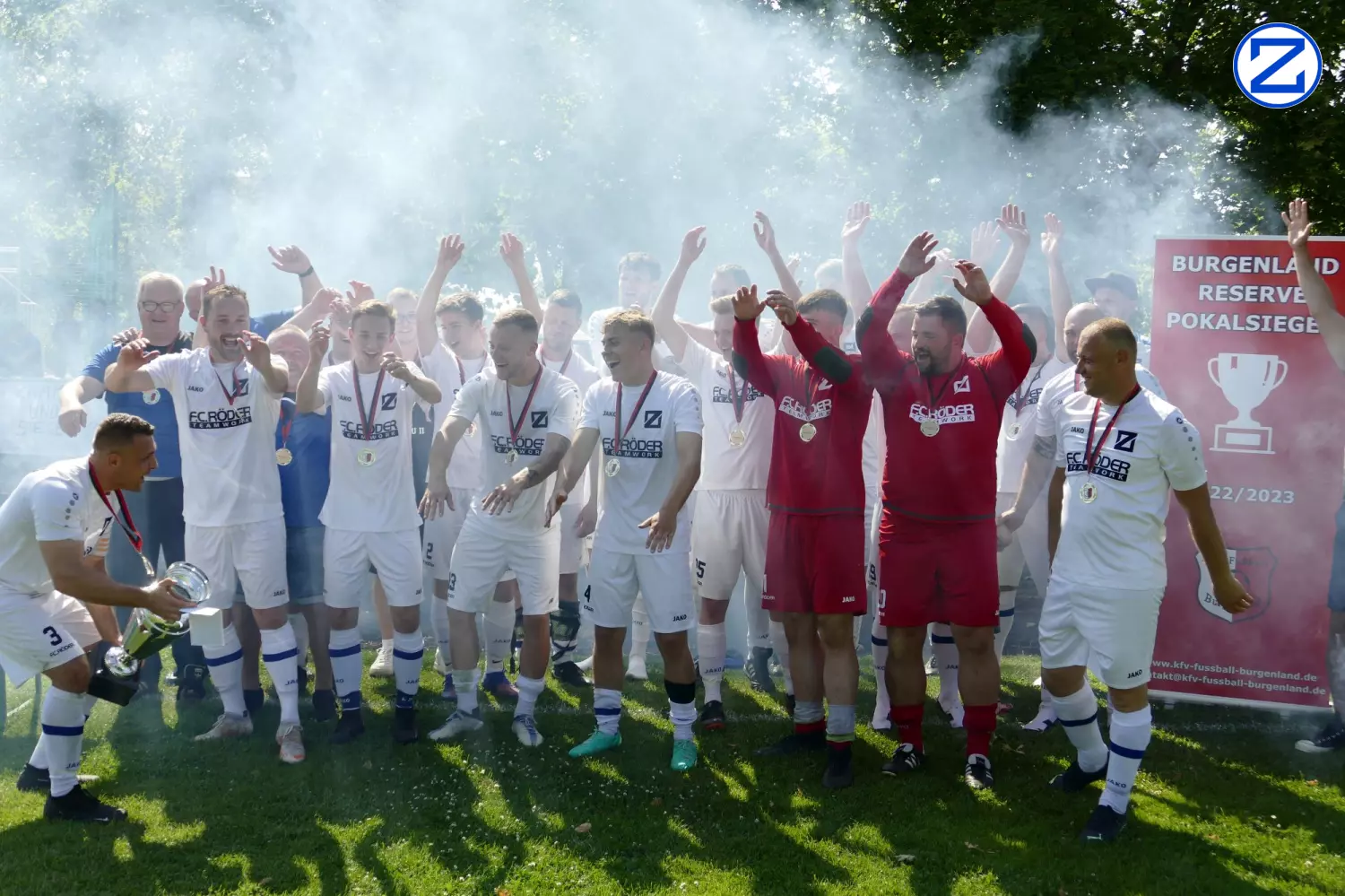 Bild: Zweite holt Reservepokal - Zweite2029
