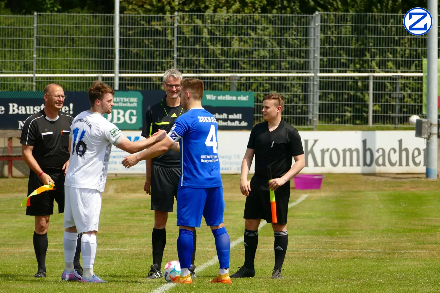 Bild: SV Blau-Weiß Zorbau - TSV Gera-Westvororte 4:1 (0:0) - Zorbau Gera Westvororte 1004
