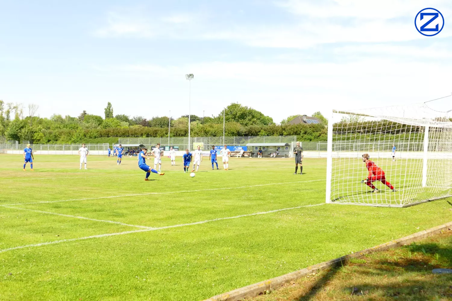 Bild: SV Blau-Weiß Zorbau - TSV Gera-Westvororte 4:1 (0:0) - Zorbau Gera Westvororte 2010