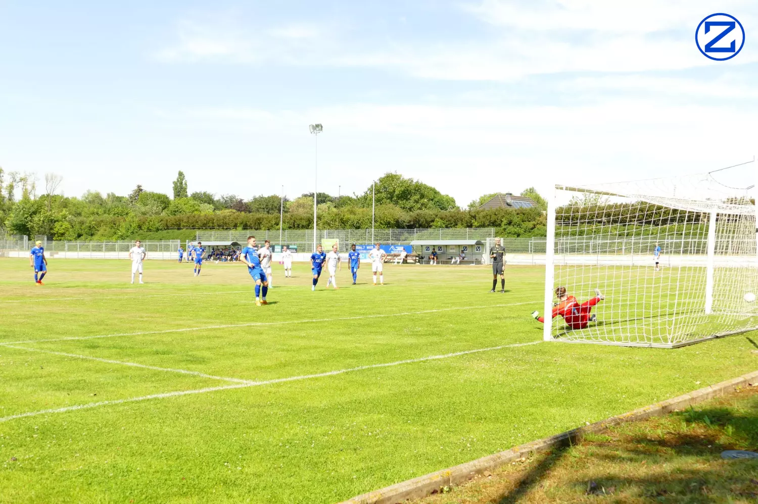 Bild: SV Blau-Weiß Zorbau - TSV Gera-Westvororte 4:1 (0:0) - Zorbau Gera Westvororte 2011