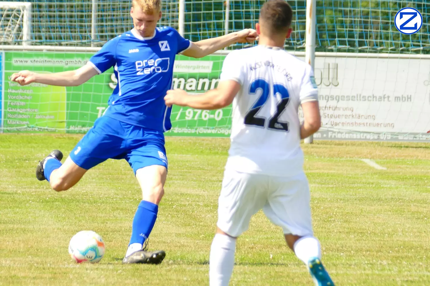 Bild: SV Blau-Weiß Zorbau - TSV Gera-Westvororte 4:1 (0:0) - Zorbau Gera Westvororte 2018