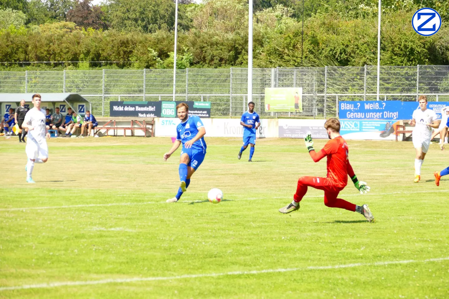 Bild: SV Blau-Weiß Zorbau - TSV Gera-Westvororte 4:1 (0:0) - Zorbau Gera Westvororte 2023