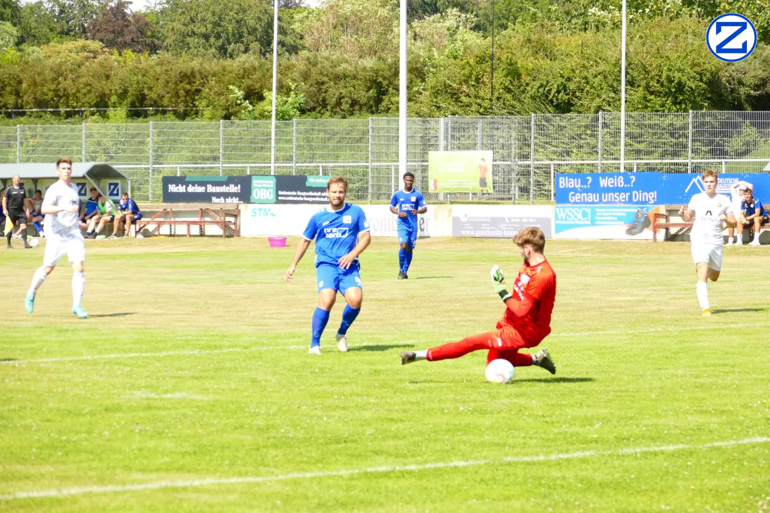Bild: SV Blau-Weiß Zorbau - TSV Gera-Westvororte 4:1 (0:0) - Zorbau Gera Westvororte 2024