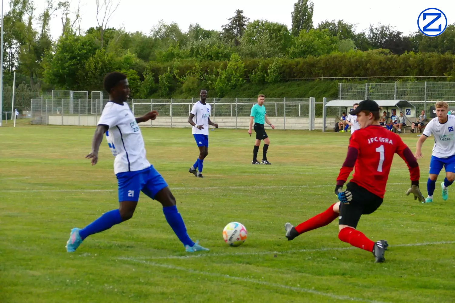 Bild: SV Blau-Weiß Zorbau - JFV Gera U23 7:2 - Jfv Gera030
