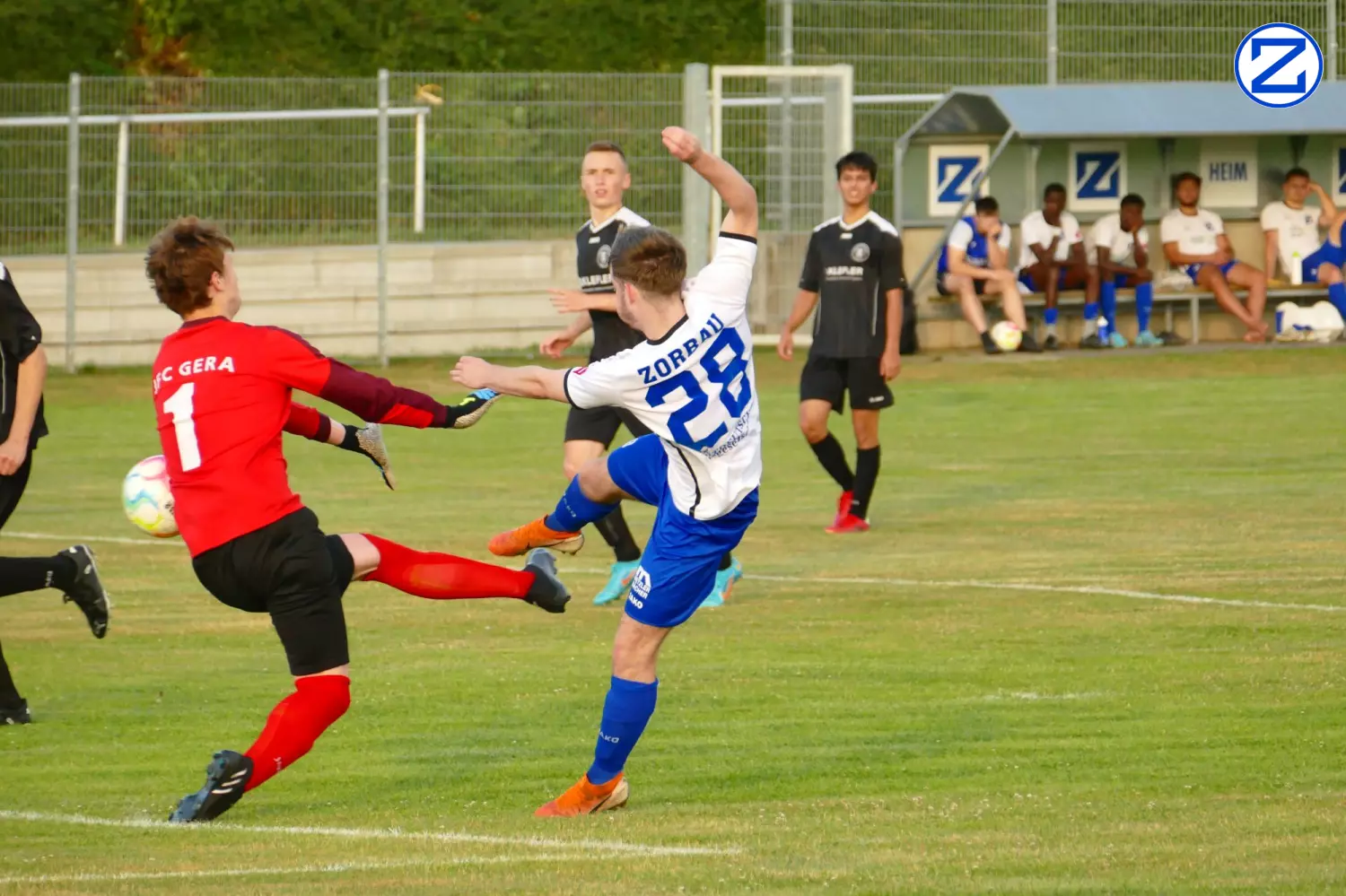 Bild: SV Blau-Weiß Zorbau - JFV Gera U23 7:2 - Jfv Gera048