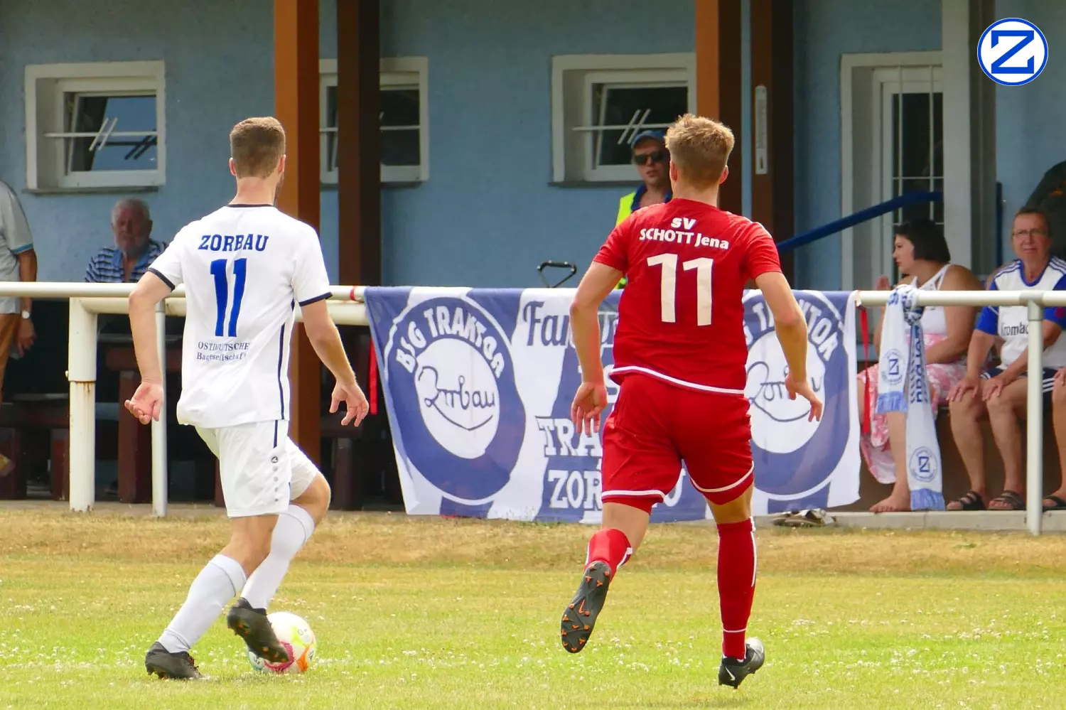 Bild: SV Blau-Weiß Zorbau - SV Schott Jena 0:2 - Schott Jena011