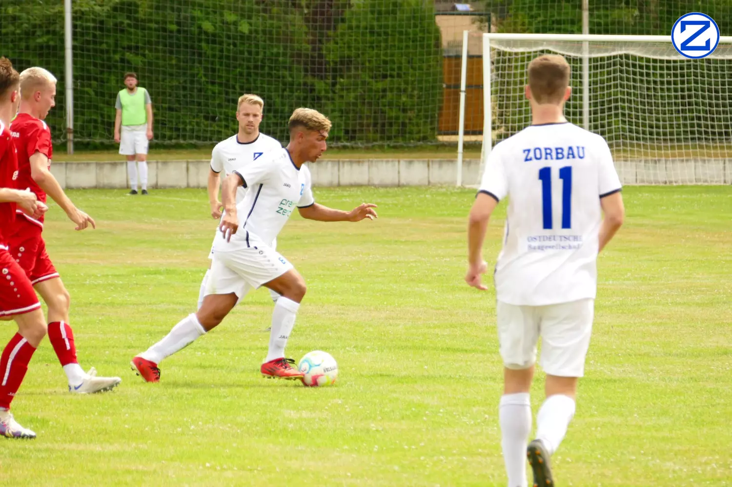 Bild: SV Blau-Weiß Zorbau - SV Schott Jena 0:2 - Schott Jena013