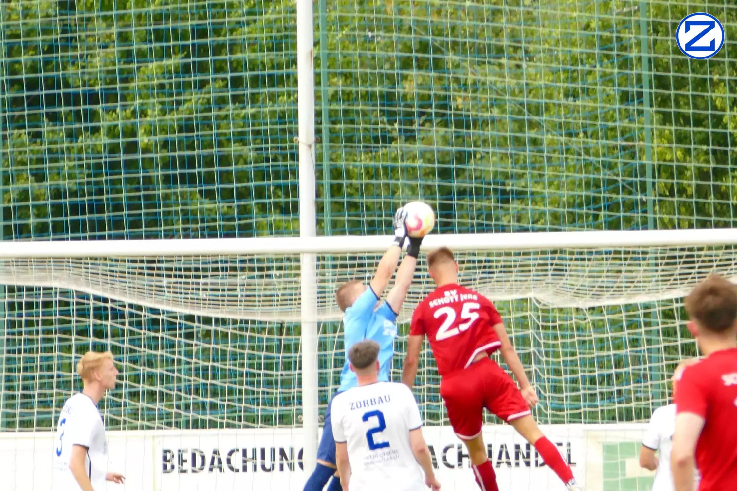 Bild: SV Blau-Weiß Zorbau - SV Schott Jena 0:2 - Schott Jena015