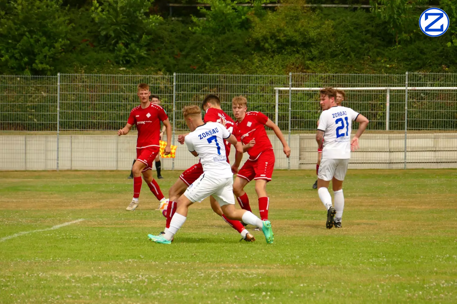 Bild: SV Blau-Weiß Zorbau - SV Schott Jena 0:2 - Schott Jena026