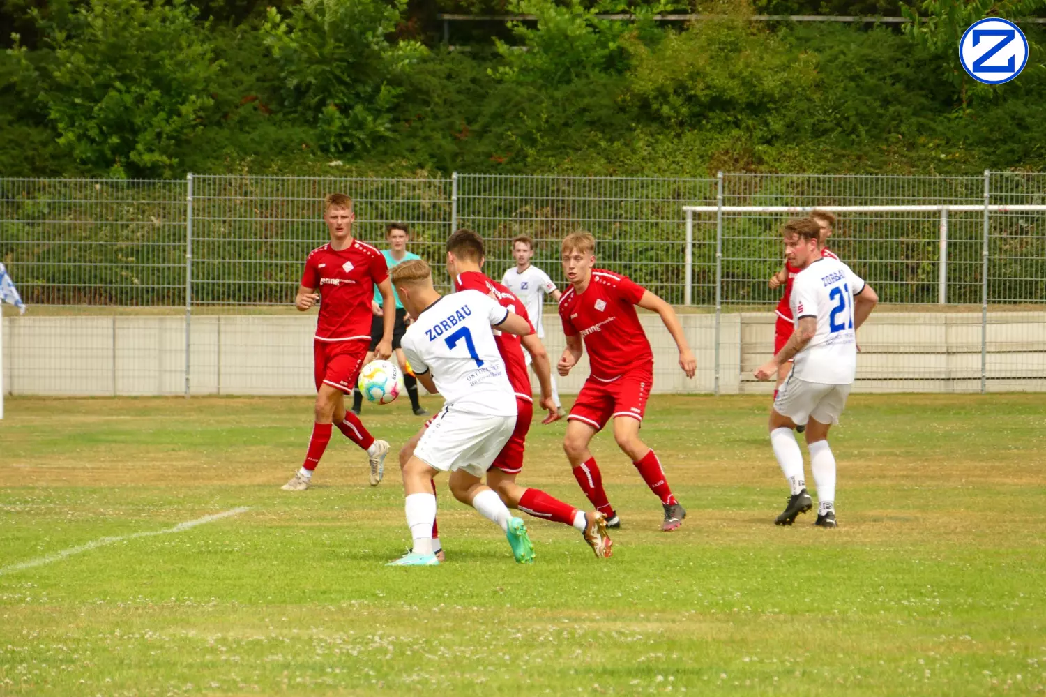 Bild: SV Blau-Weiß Zorbau - SV Schott Jena 0:2 - Schott Jena027