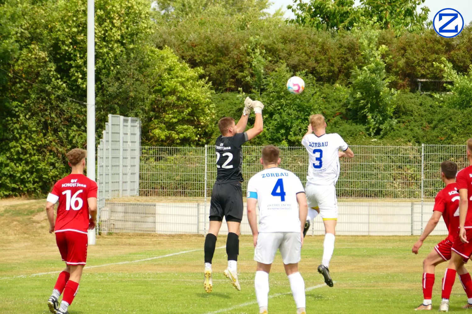 Bild: SV Blau-Weiß Zorbau - SV Schott Jena 0:2 - Schott Jena033