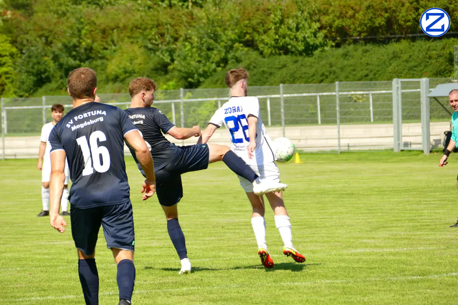 Bild: SV Blau-Weiß Zorbau - SV Fortuna Magdeburg 3:2 (3:2) - Magdeburg2024