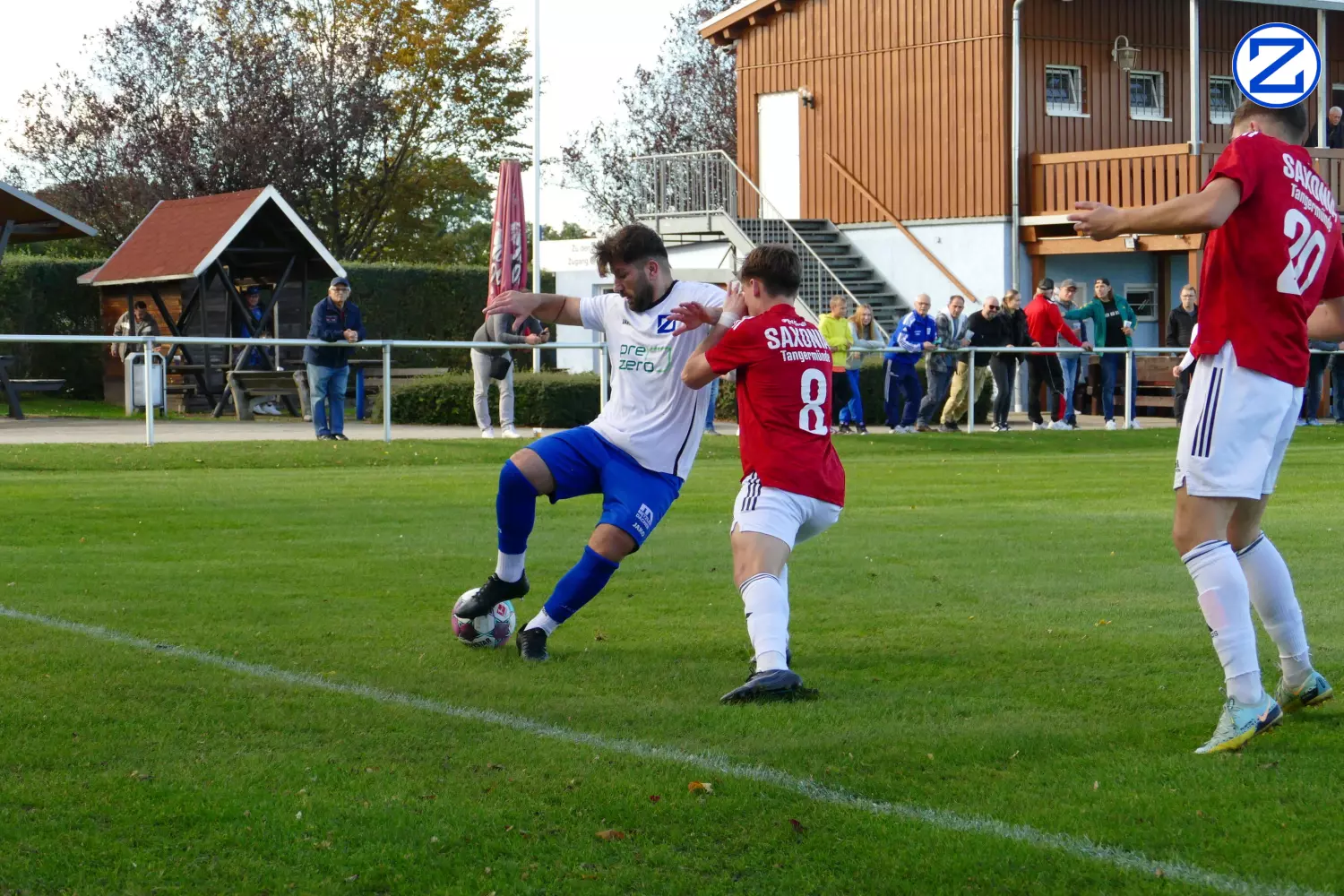 Bild: SV Blau-Weiß Zorbau - FSV Saxonia Tangermünde 1:0 (1:0) - Tangermuende1018