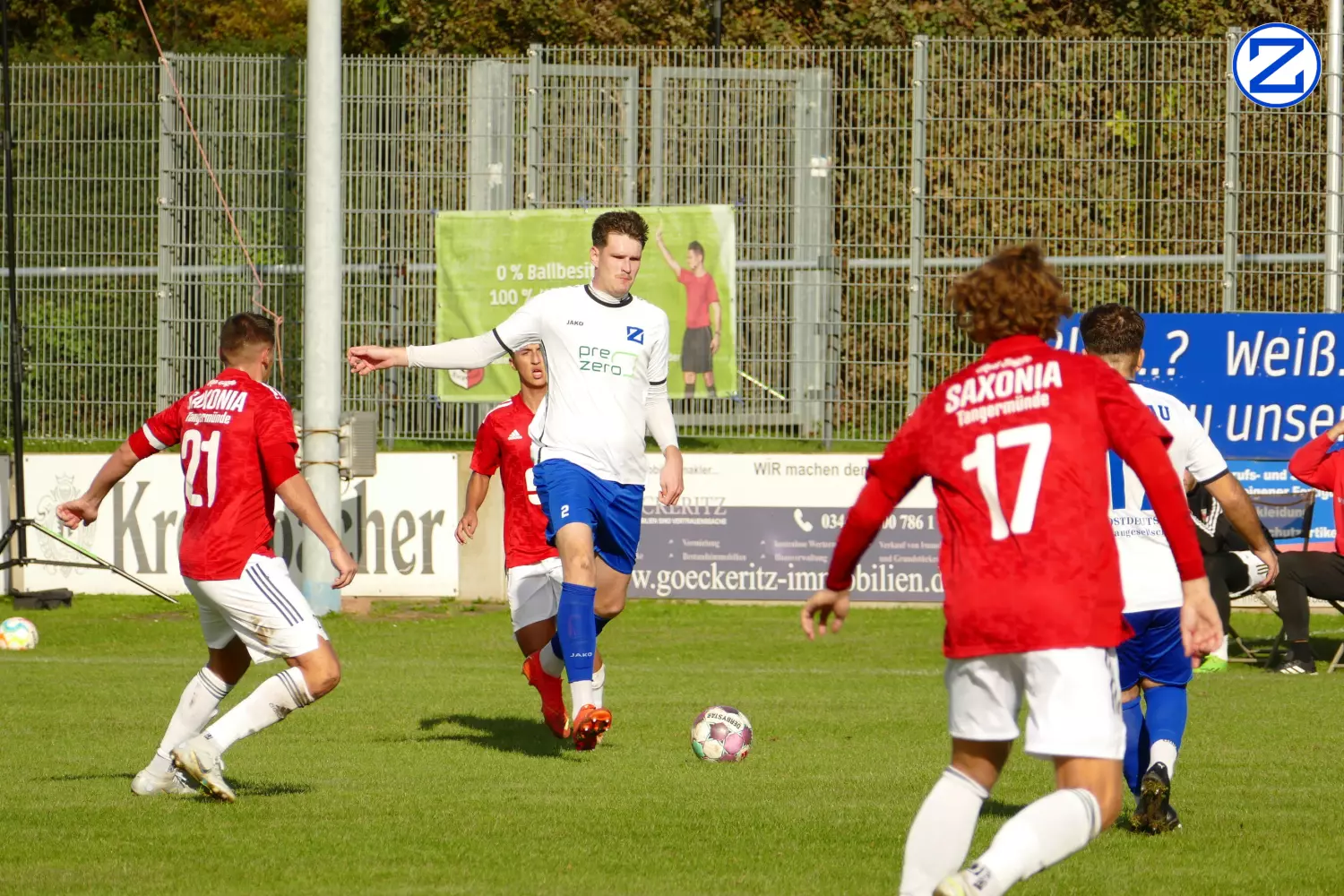 Bild: SV Blau-Weiß Zorbau - FSV Saxonia Tangermünde 1:0 (1:0) - Tangermuende2018