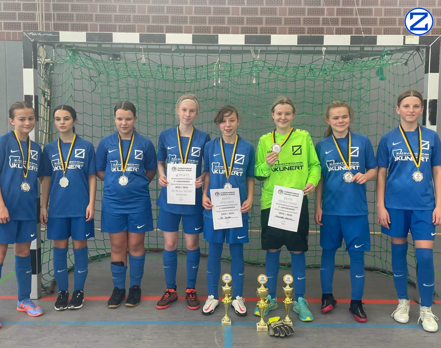 Bild: Hallenlandesmeisterschaft der C-Juniorinnen - C Juniorinnen003