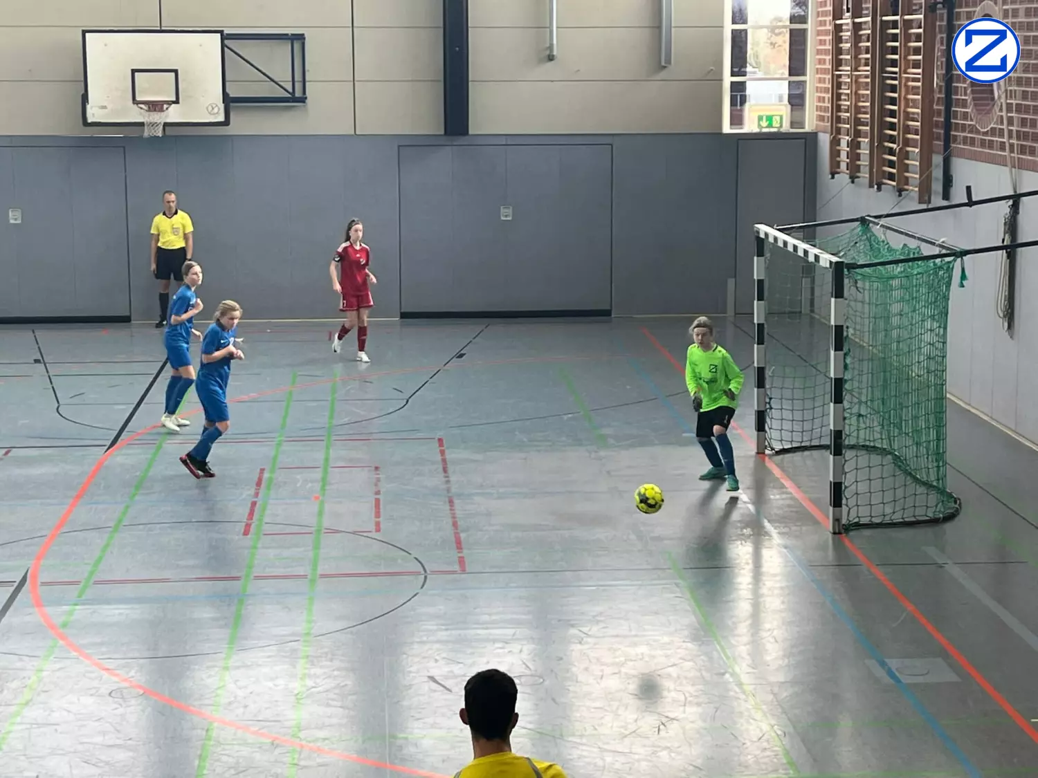 Bild: Hallenlandesmeisterschaft der C-Juniorinnen - C Juniorinnen005