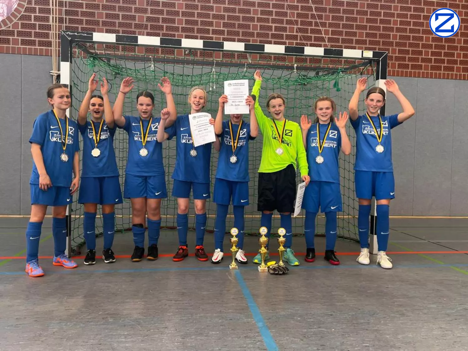 Bild: Hallenlandesmeisterschaft der C-Juniorinnen - C Juniorinnen009