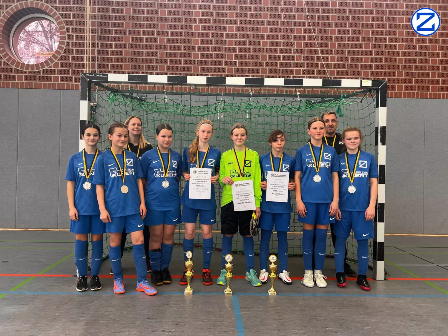 Bild: Hallenlandesmeisterschaft der C-Juniorinnen - C Juniorinnen010
